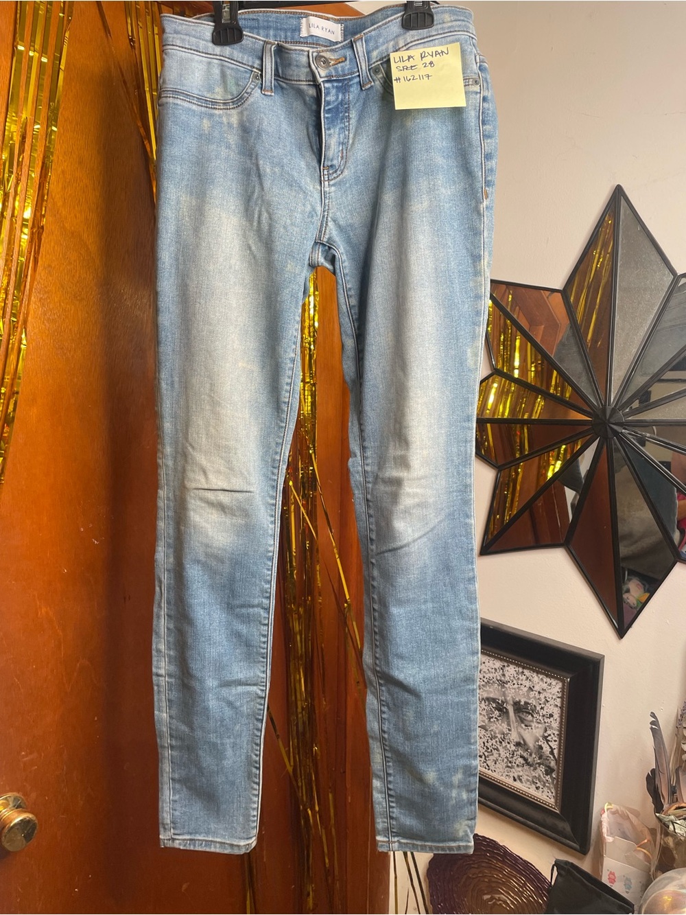 LILA RYAN Light Blue Skinny Jeans